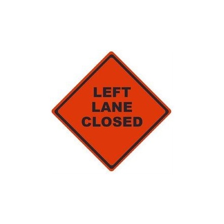 Nmc TRAFFIC, LEFT LANE CLOSED, 36X36, RUNR3609 RUNR3609
